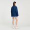 Sandro Denim - Werkjas Dames - Maat 38 - Ribfluwelen Kraag