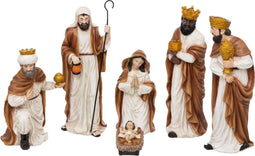 Fééric Lights and Christmas Kerststal beeldjes - Set van 6 stuks - Multi