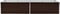 vidaXL - Plantenbak - verhoogd - 240x80x45 - cm - gegalvaniseerd - staal - bruin
