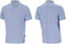 Bamboo Elements - Polo Shirt Heren - Korte Mouw - Pique Stof - Licht Blauw M