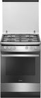 Inventum VFG6020GRVS - Vrijstaand fornuis - 4 gasbranders - Multifunctionele oven 62 liter