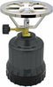 Camping - kookpit/kookstel - met gasbrander - donkergrijs - 18.5 x 12 x 12 cm