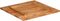 vidaXL - Tafelblad - 25-27 - mm - 70x70 - cm - massief - acaciahout