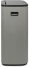 Brabantia Bo Touch Bin - Prullenbak - 60 liter - Soft-touch opening - Mineral Concrete Grey