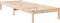 vidaXL - Bedframe - extra - lang - zonder - matras - massief - grenenhout - 100x210 - cm
