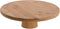Bamboe Serveerplank op Voet 28 x 9 cm - Borrelplank - Bruin - Rond