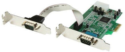 Startech.com PEX2S553LP - 2-poort RS232 PCI Express - Low Profile