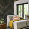 WallArt Planken hout-look schuurhout eiken asgrijs