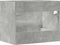 vidaXL - Wastafelkast - 60x38,5x48 - cm - spaanplaat - betongrijs
