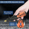 Rotary Tool Draadloos met 51-delige accessoires 3.7V Rotary Tool Kit Potable Grinder Rotary Multi Tool Kit met LED-licht variabele snelheid 10000-33000 RPM voor ambacht doe-het-zelf kerstcadeaus