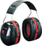 Peltor Optime III - Oorkap - SNR 35dB - Zwart/Rood