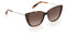FOSSIL FOS2101/G/S - Zonnebril - Bruin frame - Bruine lenzen