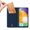 Dux - Ducis - Skin Pro Case voor Samsung Galaxy A14 4G / 5G Flip Cover Card Wallet Stand Blauw