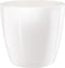 Elho Brussels Diamond Rond 25 - Bloempot voor Binnen - Ø 25.2 x H 23.0 cm - Wit