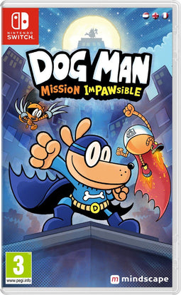 Mindscape Dog Man: Mission Impawsible - Nintendo Switch - 50 levels en teamwork