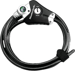 Master Lock 8428EURDPRO - Kabelslot - 1,8 m sterk en flexibel - Zwart