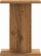 vidaXL - Speakerstandaards - 2 - st - 30x30x40 - cm - hout - artisanaal - eikenkleurig
