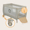 Lionelo Stefi Plus - Campingbedje 2in1 - Reisbedje en box tot 15 kg - Beige