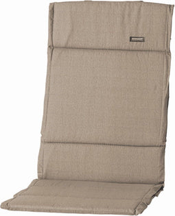 2 stuks! Kussen fiber de luxe Basic taupe