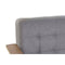 DKD Home Decor - Slaapbank - 203 x 87 x 81 cm - Bruin Grijs Metaal