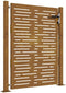 vidaXL - Poort - 105x155 - cm - vierkant - cortenstaal