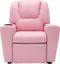 vidaXL - Kinderfauteuil - verstelbaar - kunstleer - roze