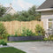 vidaXL - Plantenbak - 280x40x40 - cm - koudgewalst - staal - antracietkleurig