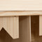 vidaXL - Kippenlegkast - 2 - compartimenten - 63x40x65 - cm - massief - grenenhout