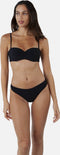 Barts Solid Bandeau - Dames Bikinitopje - Voorgevormde cups met beugel - Zwart