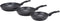 Edënbërg Koekenpannenset - 3-delig - 20/24/28 cm - anti-aanbaklaag - Zwart