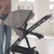 Lionelo Bianka - Kinderwagen 3 in 1 - incl. autostoel - 0-22kg - XXL zonnekap - Verstelbare duwstang - Opvouwbaar - Zwart