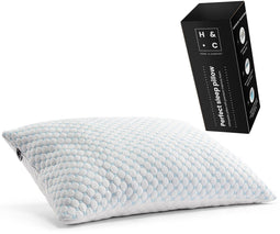 Home&Comfort Perfect Sleep - Hoofdkussen - Traagschuim - Aanpasbare Dikte - Wit