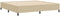 vidaXL - Bedframe - Lichtgroen - Grijs - 200x200 - cm - Corduroy - Stof