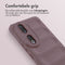 imoshion Hoesje - Geschikt voor Honor 90 - EasyGrip Backcover - Paars