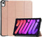 imoshion Tablet Hoes Geschikt voor iPad Mini 7 (2024) / iPad Mini 6 (2021) - imoshion Trifold Bookcase - Goud /Goud