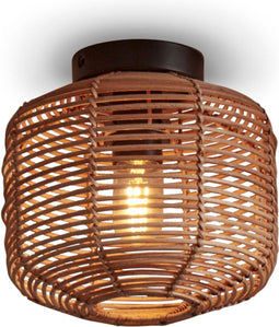 GOOD&MOJO Plafonniere Tanami - Rotan - Ø25cm - Modern