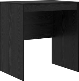 vidaXL - Bureau - Zwart - Eiken - 70x50x76 - cm - Fijn - hout