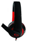 Esperanza EGH300R - Over-Ear Koptelefoon - Draad - Gevoeligheid 105dBSPL/mW - Rood Zwart