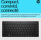 HP 355 - Compact Bluetooth-toetsenbord - Multi-device - Zwart