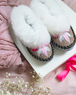 Sen Pink Sheepers Slippers