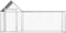vidaXL - Kippenren - 4x2x2 - m - gegalvaniseerd - staal