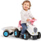 Falk Baby Rainbow Farm Ride-On - Meisjes - Wit Roze - Tractor