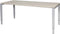 Verstelbaar Bureau - Domino 180x80 robson - alu frame