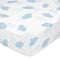 Onderlaken HappyFriday BASIC KIDS Blauw 105 x 200 x 32 cm