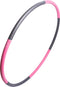 Positive Things Hoelahoep - Fitness Hoelahoep Volwassenen - 1.2KG Verzwaarde Hoepel - Roze