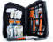 GSI Destination Kitchen Set 24 Campingservies en keukenuitrusting oranje/zwart