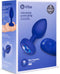 B-Vibe - Vibrerende Juwelen Plug L/XL Navy