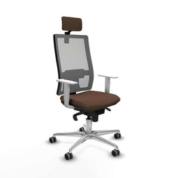 Bureaustoel Piqueras y Crespo 4B086G2 Donkerbruin
