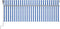 vidaXL - Luifel - met - rolgordijn, - LED - en - windsensor - 4,5x3 - m - blauw - en - wit