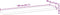 vidaXL - Wandschap - zwevend - 140x30x4 - cm - onbehandeld - massief - acaciahout